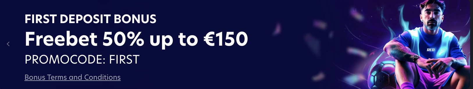 1red betting first deposit